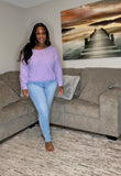 Tie the Knot Sweater (Lavender)