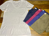 Chill V Neck Tshirts (Multiple Colors; Small-3X)